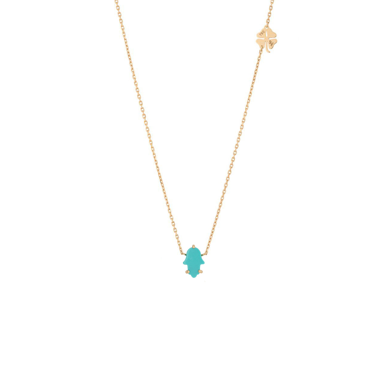 Tiny Fatima Necklace