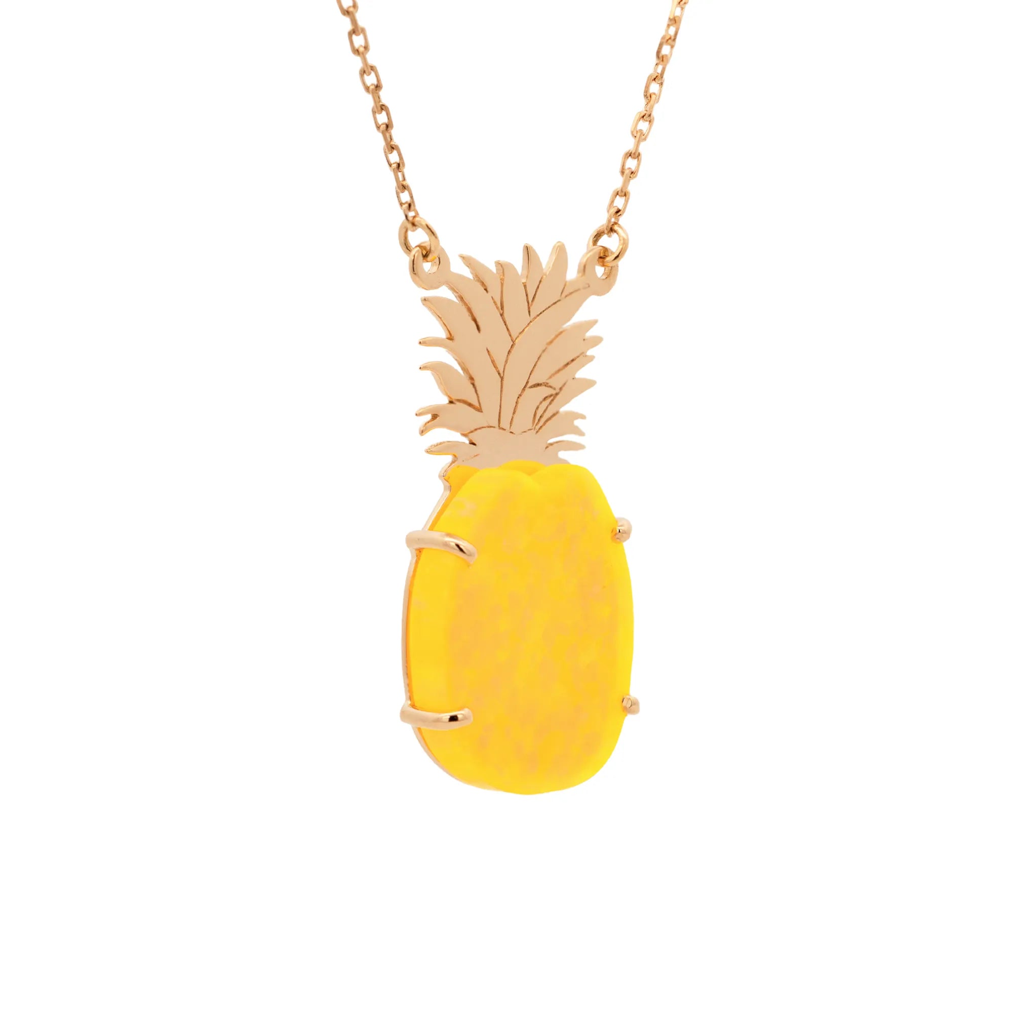 Realistic Pineapple Necklace