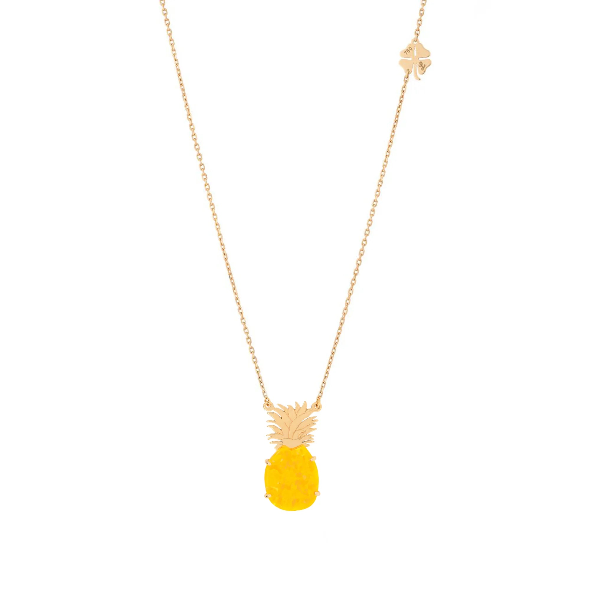 Realistic Pineapple Necklace