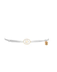Tiny Medallion Enamel Star Cord Bracelet