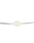 Tiny Medallion Enamel Star Cord Bracelet