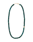 Rondelles Chrysocolla Semi Precious Stones Necklace