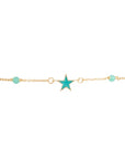 Star Enamel Grigri Bracelet