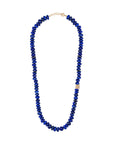 Lapis Rondelles  6-7.5mm
