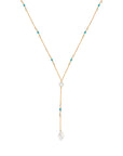 Fatima Pearl and Turquoise Chapelet