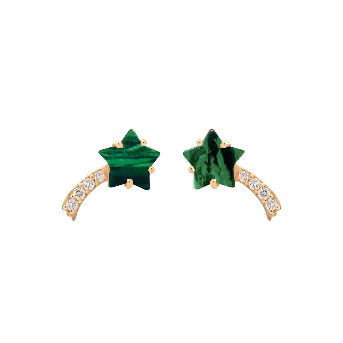 Shooting Star Diamonds Earrings