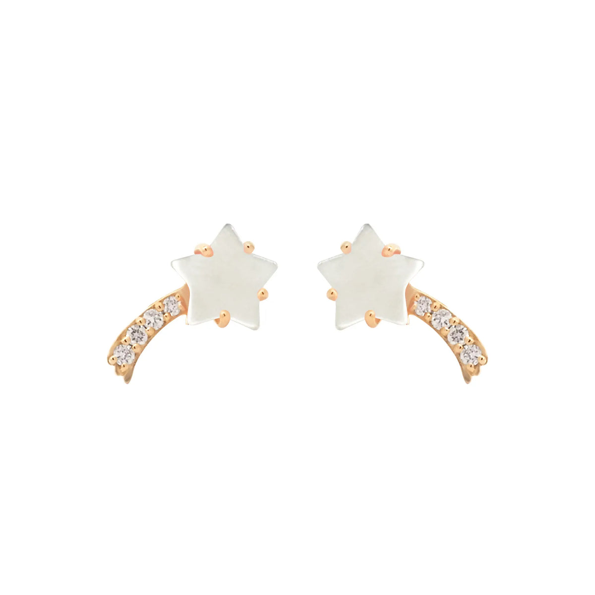 Shooting Star Diamonds Earrings