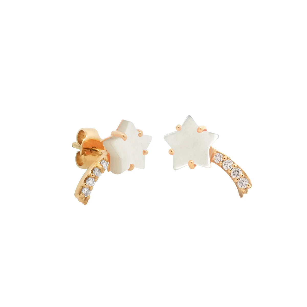 Shooting Star Diamonds Earrings