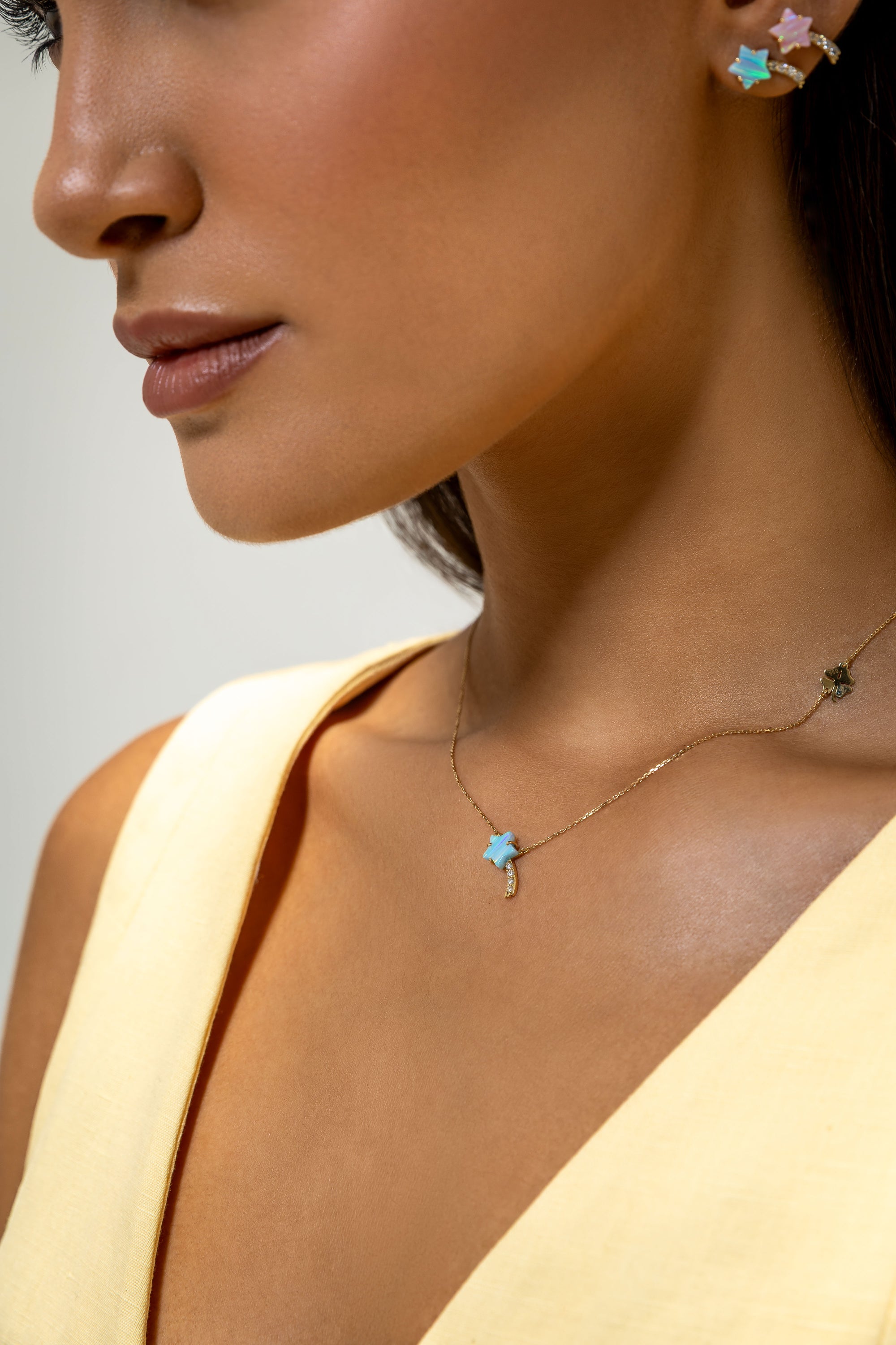 Shooting Star Diamonds Earrings
