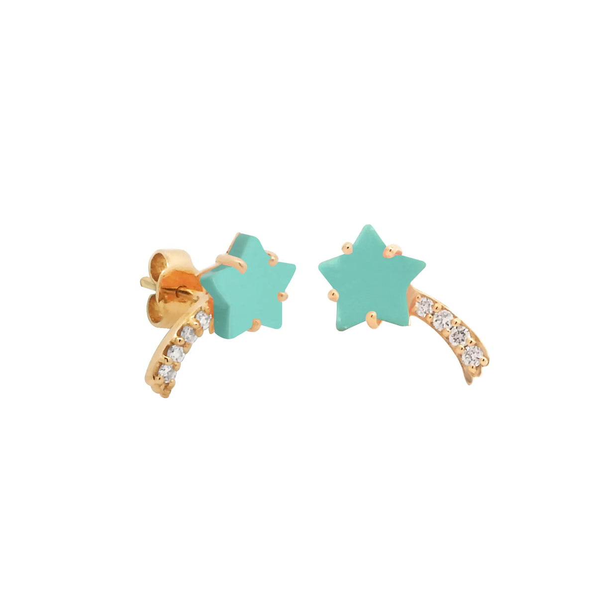 Shooting Star Diamonds Earrings