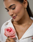 Mini Dove Peace Diamonds Necklace