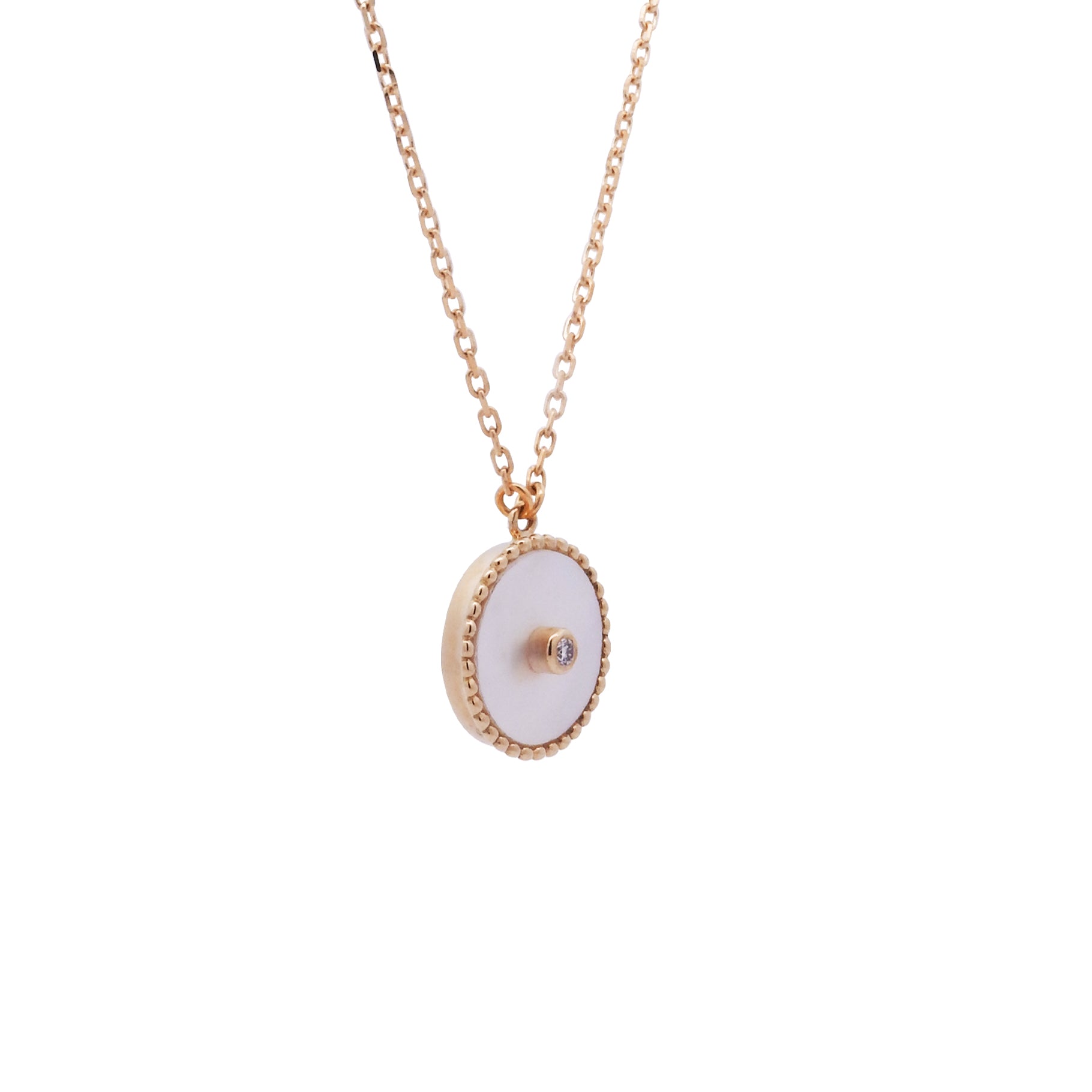 Tiny Amulet Diamond Dot