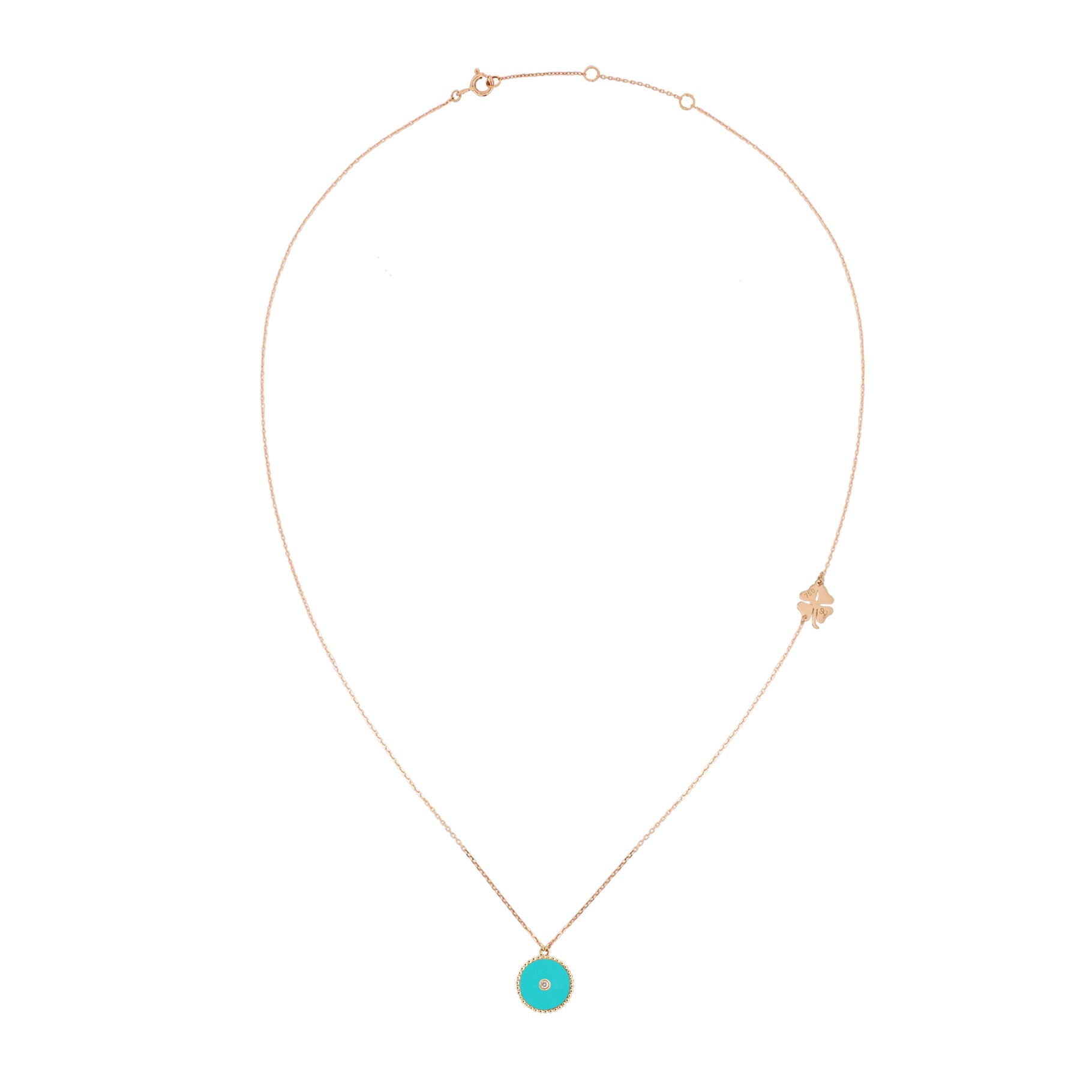 Tiny Amulet Diamond Dot