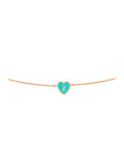 1 Initial Tiny Heart Bracelet