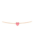 1 Initial Tiny Heart Bracelet