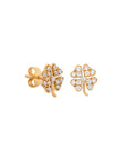 Clover Diamonds Studs