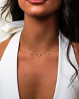 Lebanon Cedar Diamonds Necklace