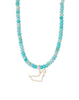 UAE Diamonds Outline with Forever Diamonds Clasp