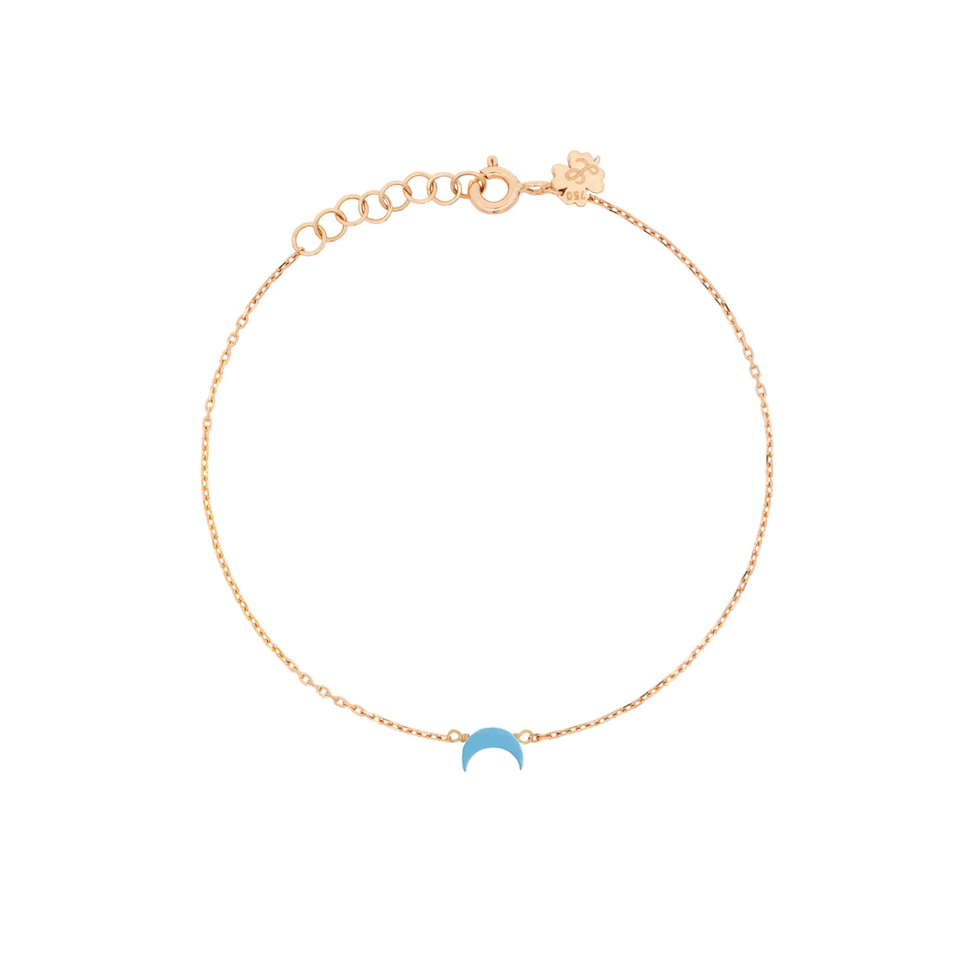 Simple Bracelet with tiny moon stone