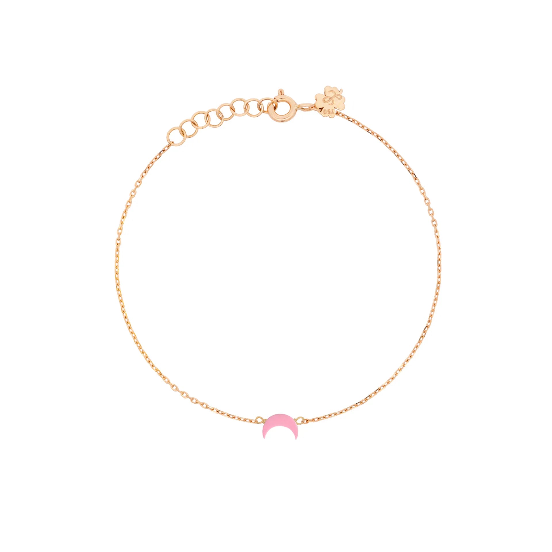 Simple Bracelet with tiny moon stone