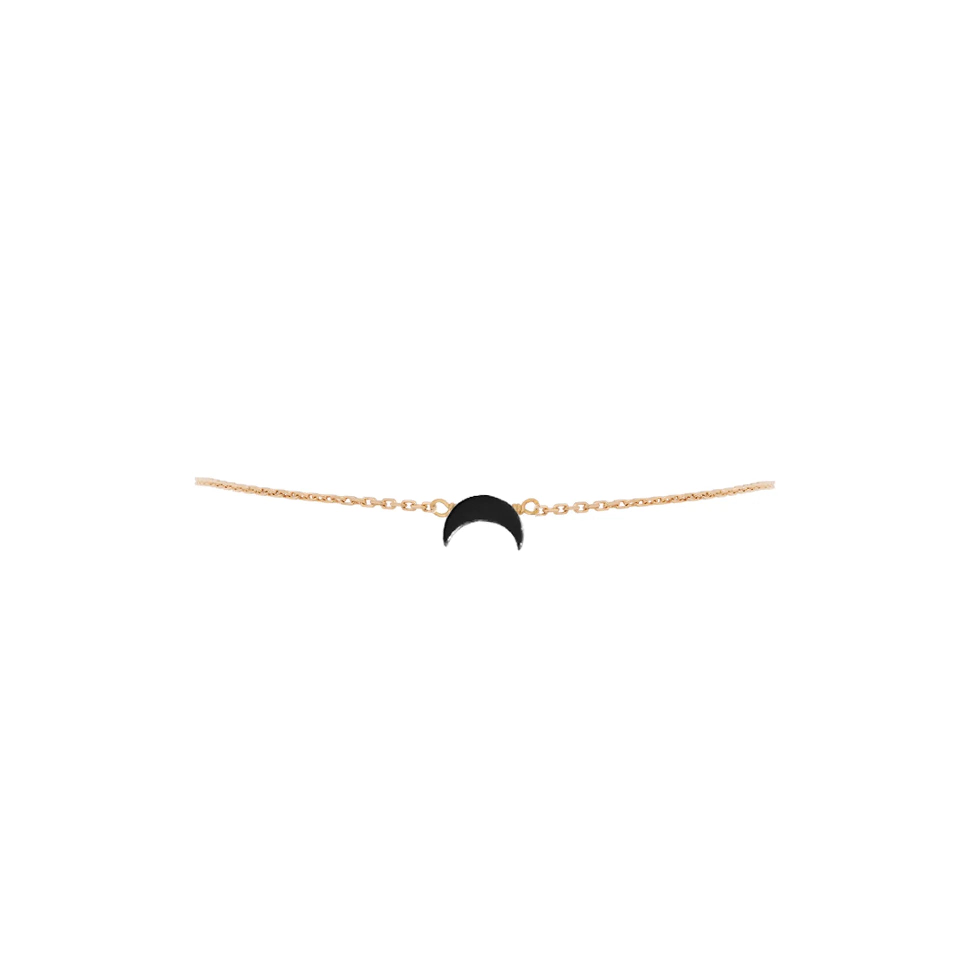 Simple Bracelet with tiny moon stone