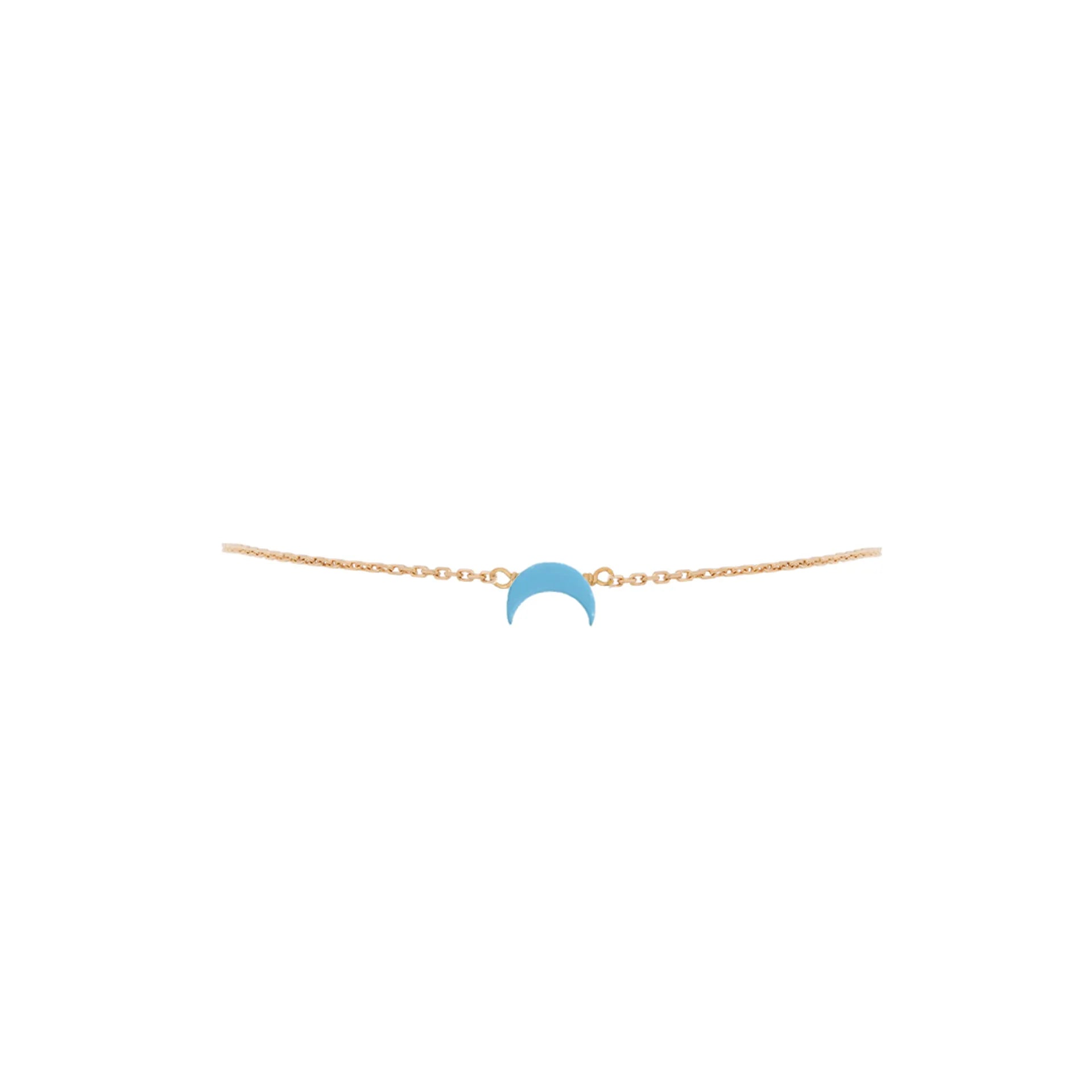Simple Bracelet with tiny moon stone