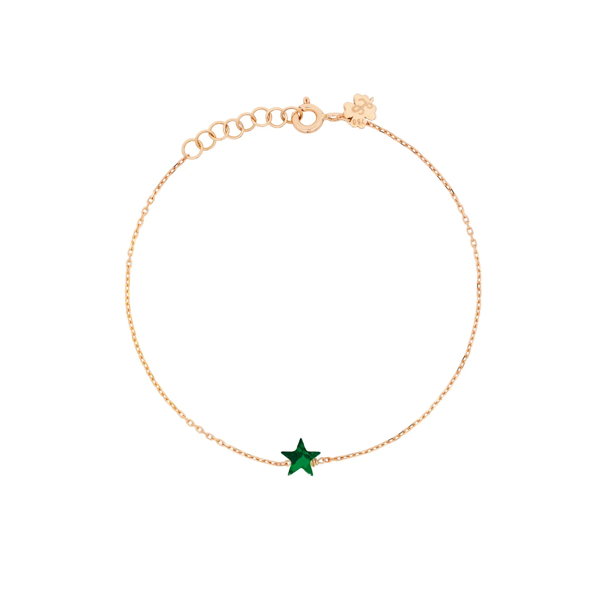 Simple Bracelet with tiny star stone