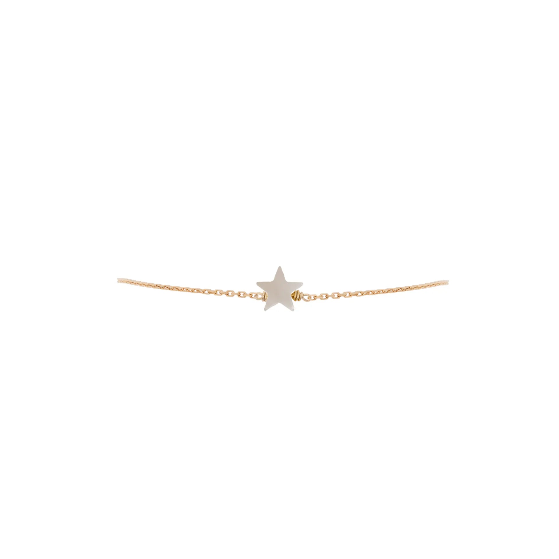 Simple Bracelet with tiny star stone