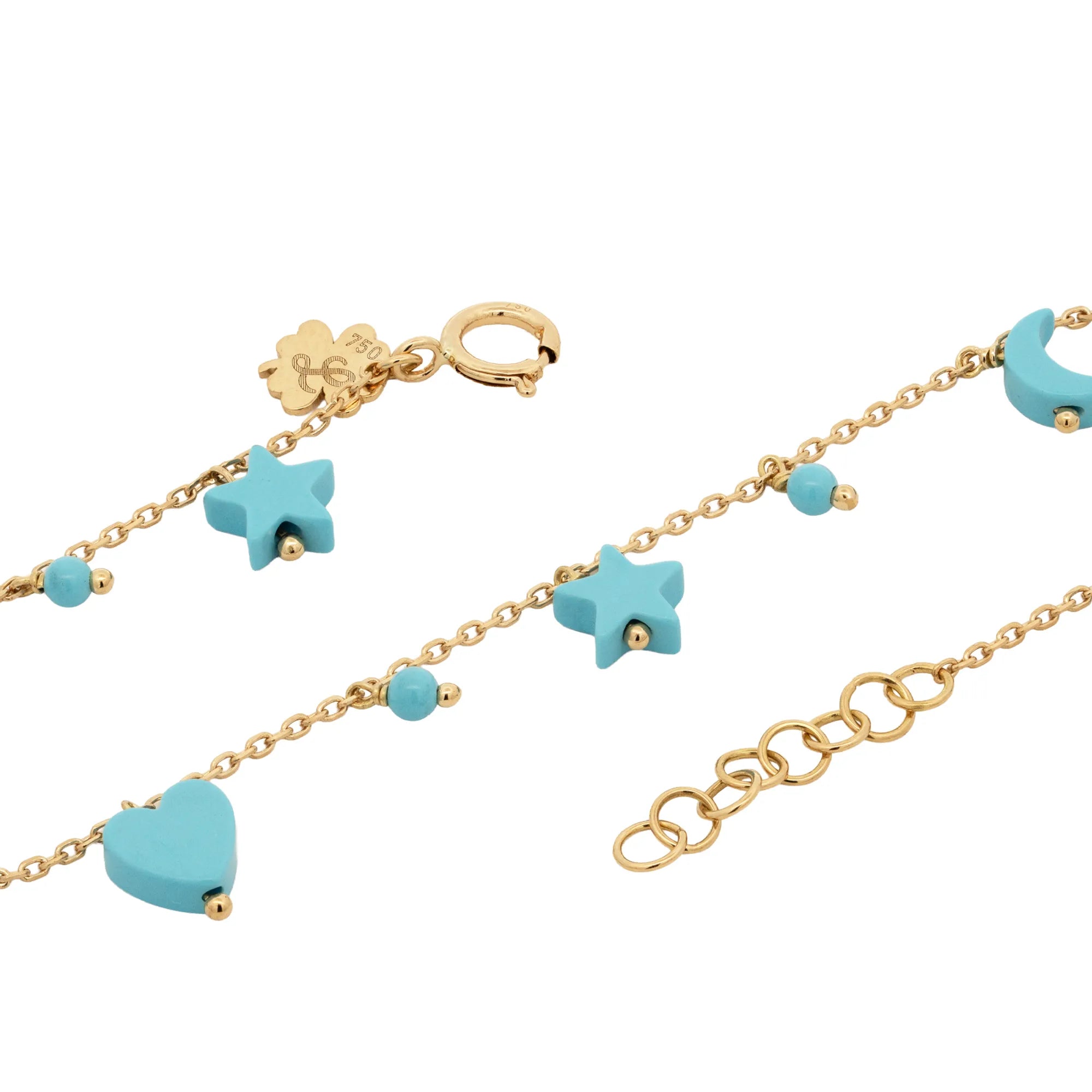 Charms Pompom Bracelet