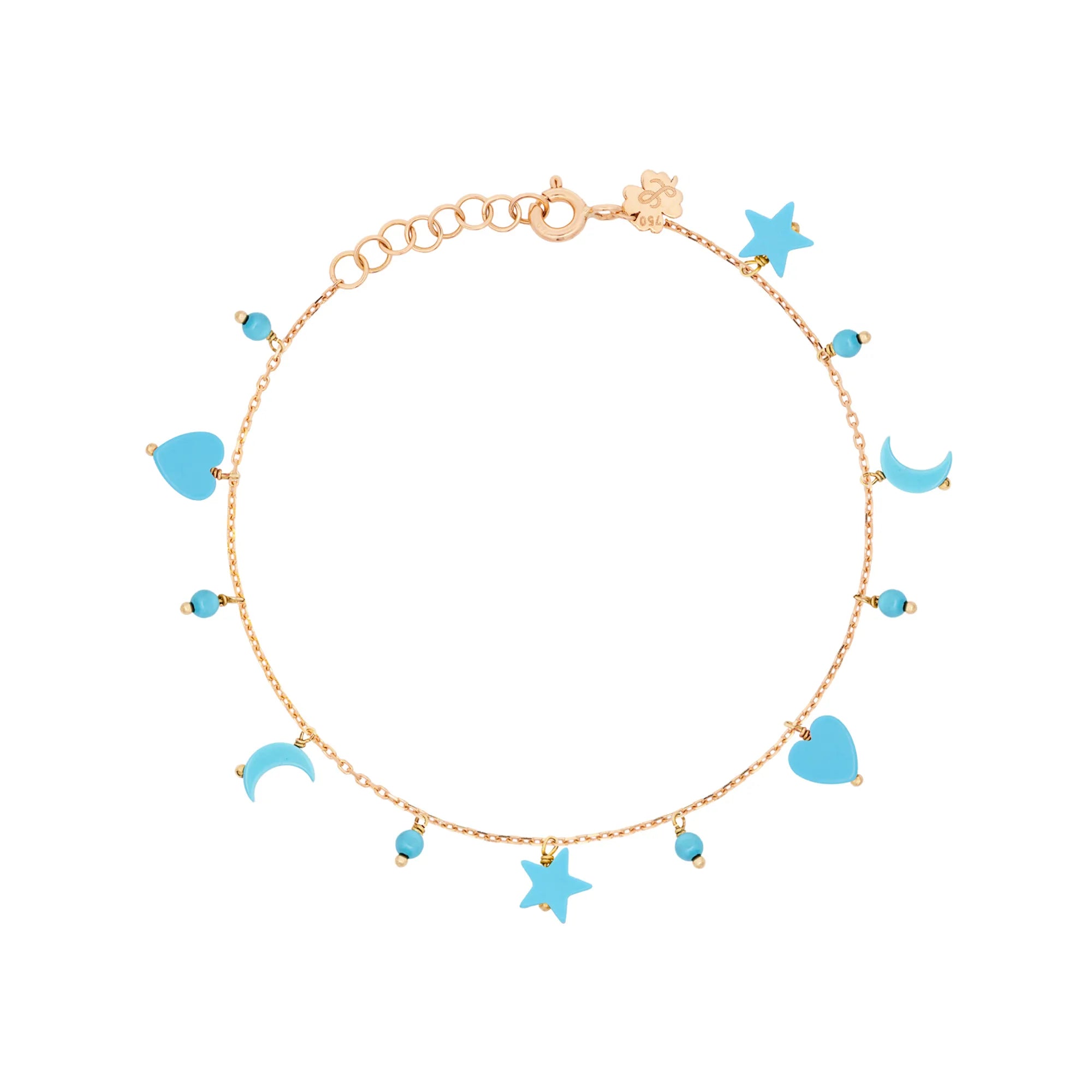 Charms Pompom Bracelet