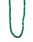 Rondelles Green Onyx Semi Precious Stones Necklace