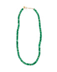 Rondelles Green Onyx Semi Precious Stones Necklace