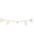 Sea Shells Pompons Anklet