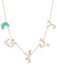 La Illah Illa Lah In Motion Necklace Diamonds