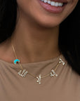 La Illah Illa Lah In Motion Necklace Diamonds