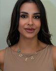 La Illah Illa Lah In Motion Necklace Diamonds