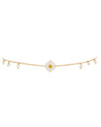 Daisy Pompom Anklet