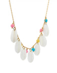 Sea Shells Pompons Necklace
