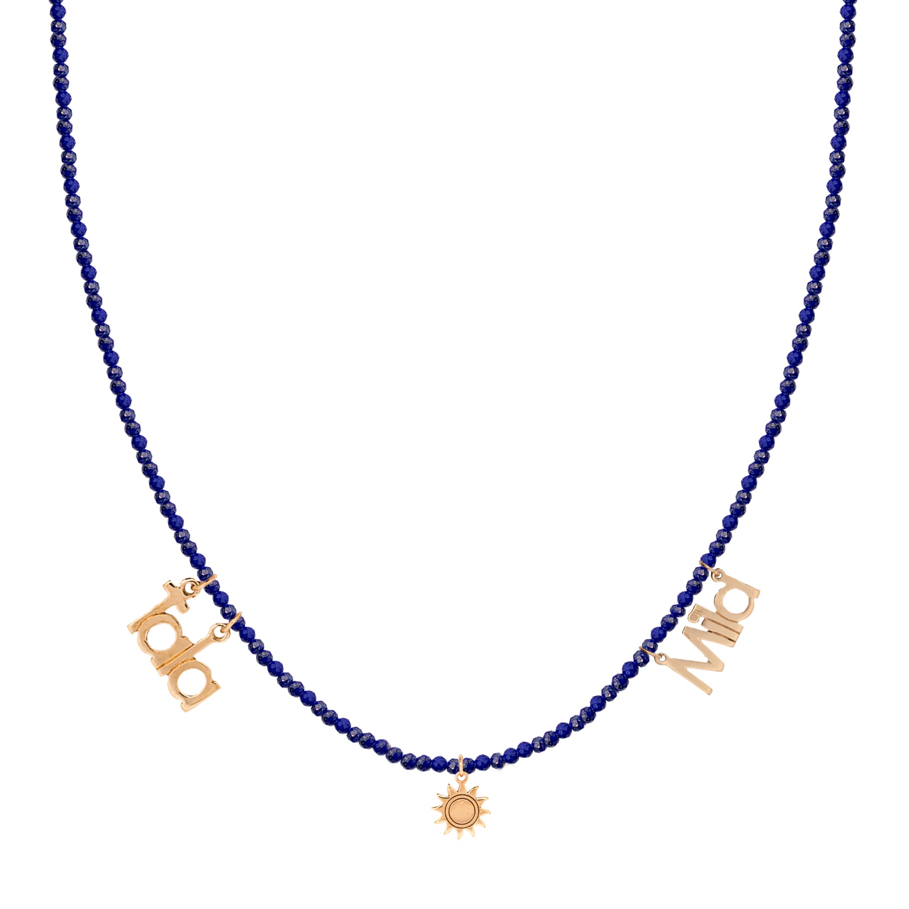 My 2 stars Names with My Lucky Charm Necklace