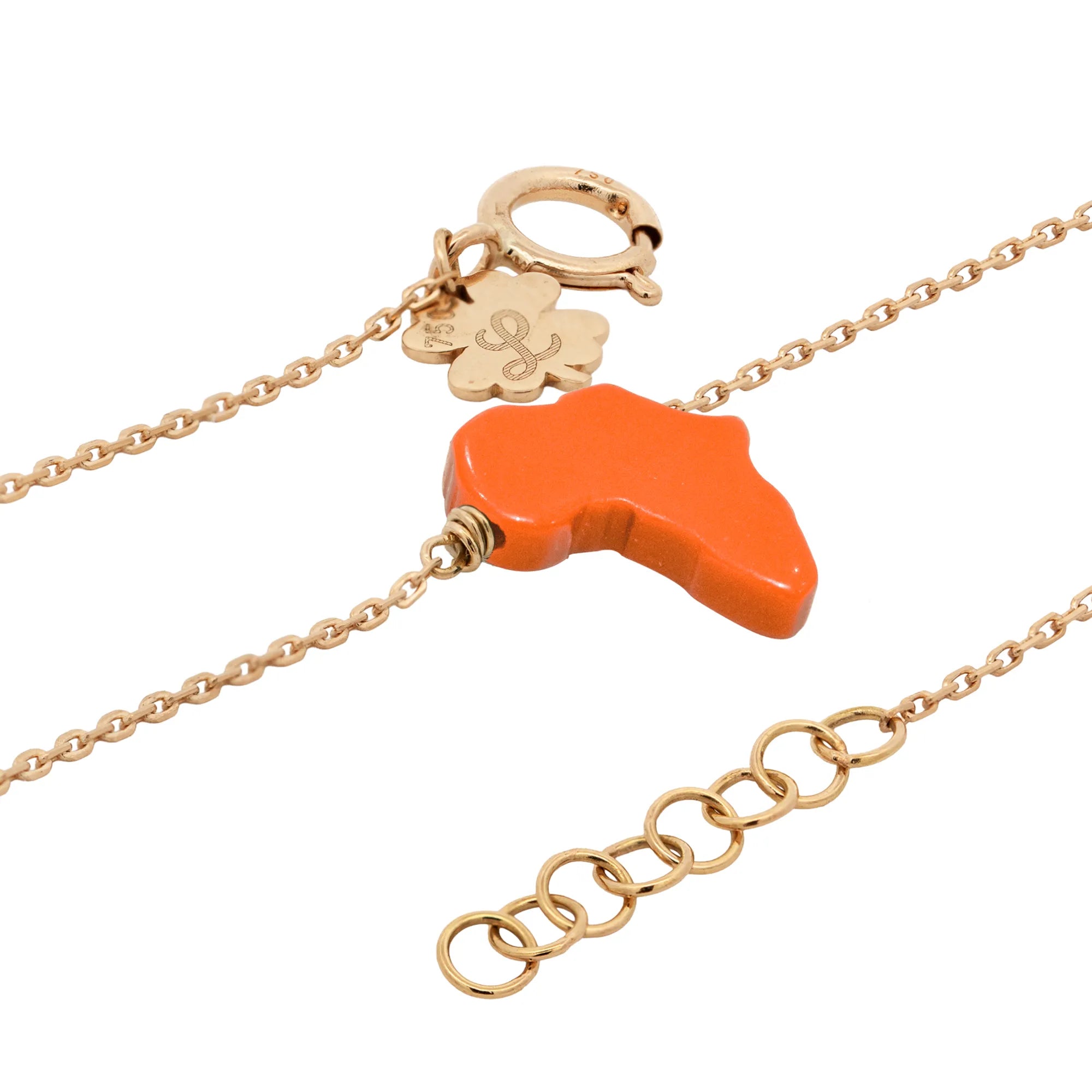 Lucky Africa Map Bracelet