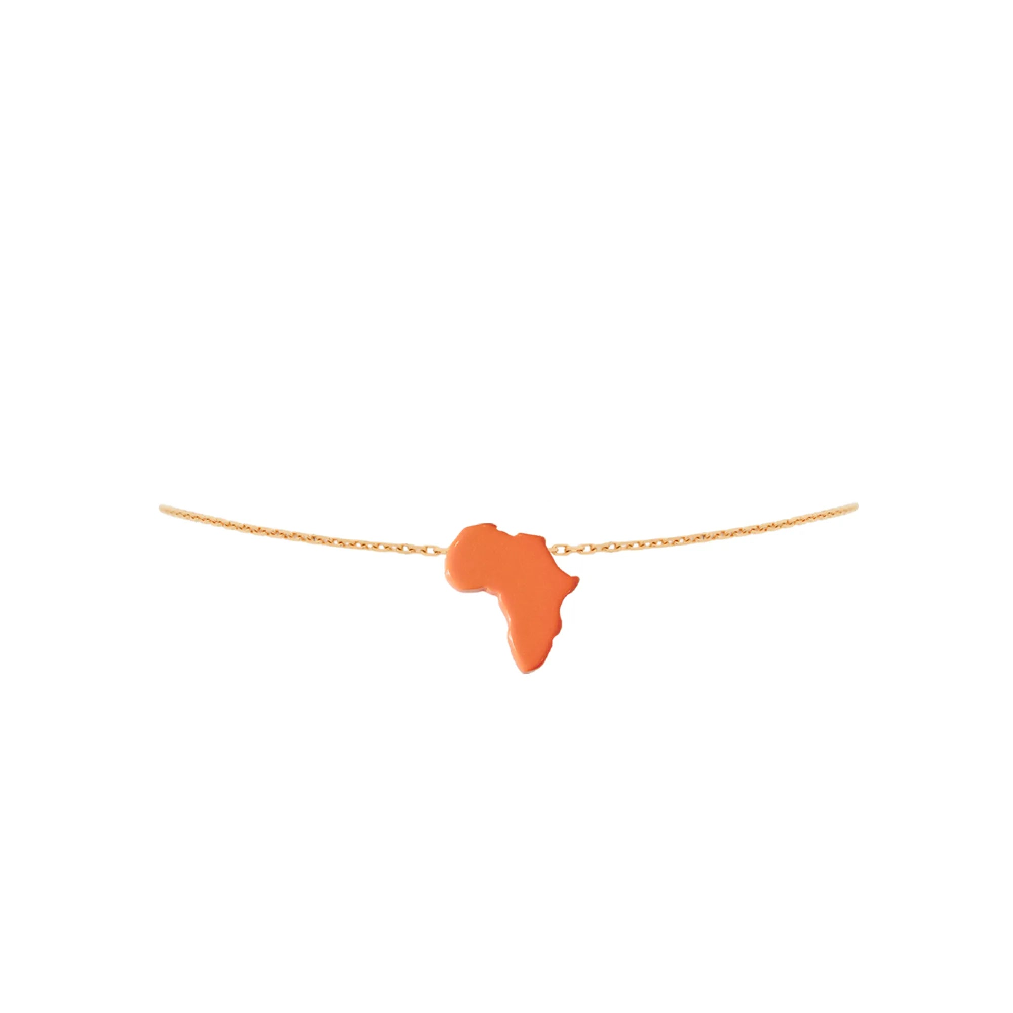 Lucky Africa Map Bracelet
