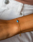 Simple Bracelet With A Stone
