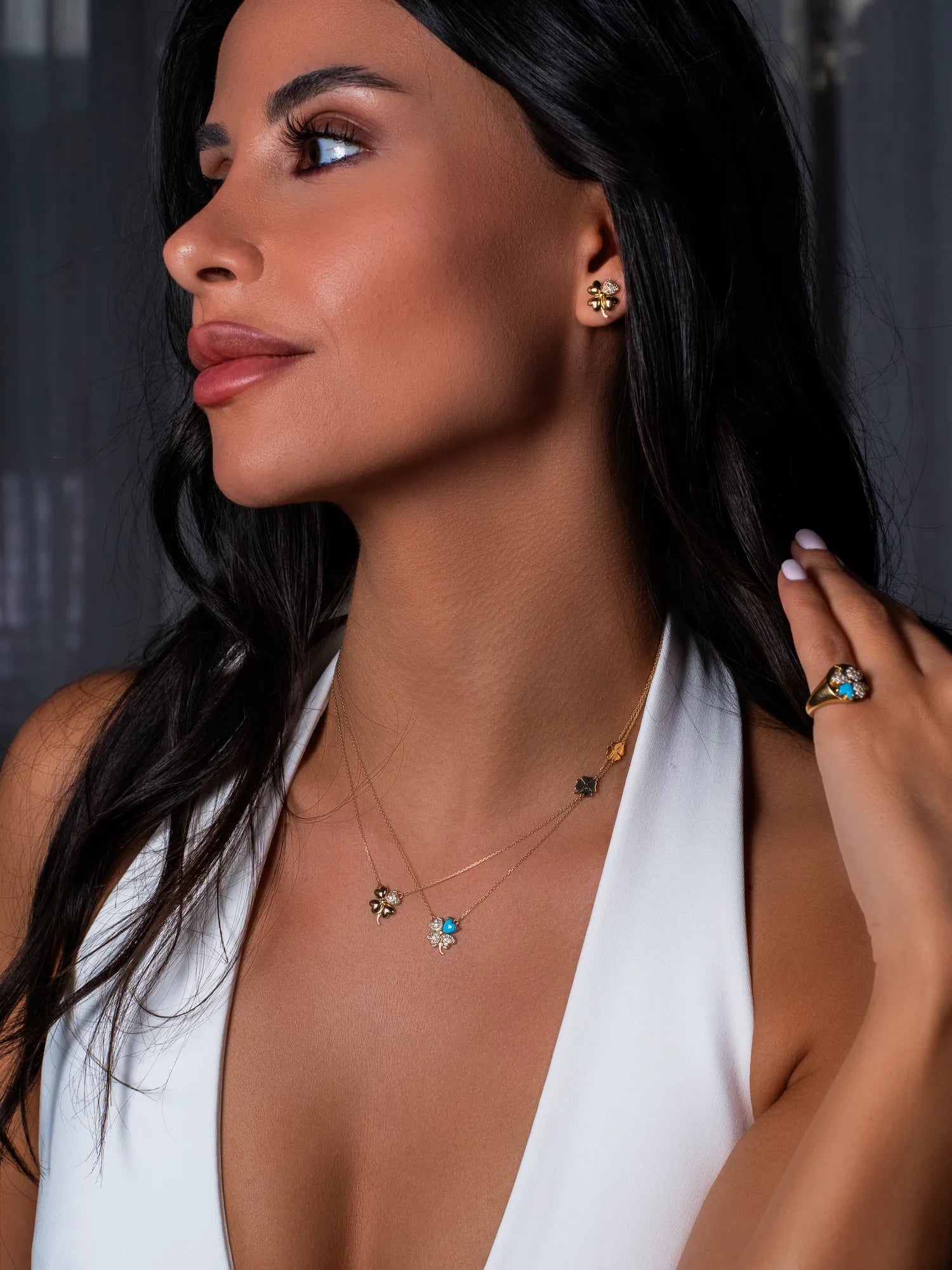 So Precious Clover Necklace