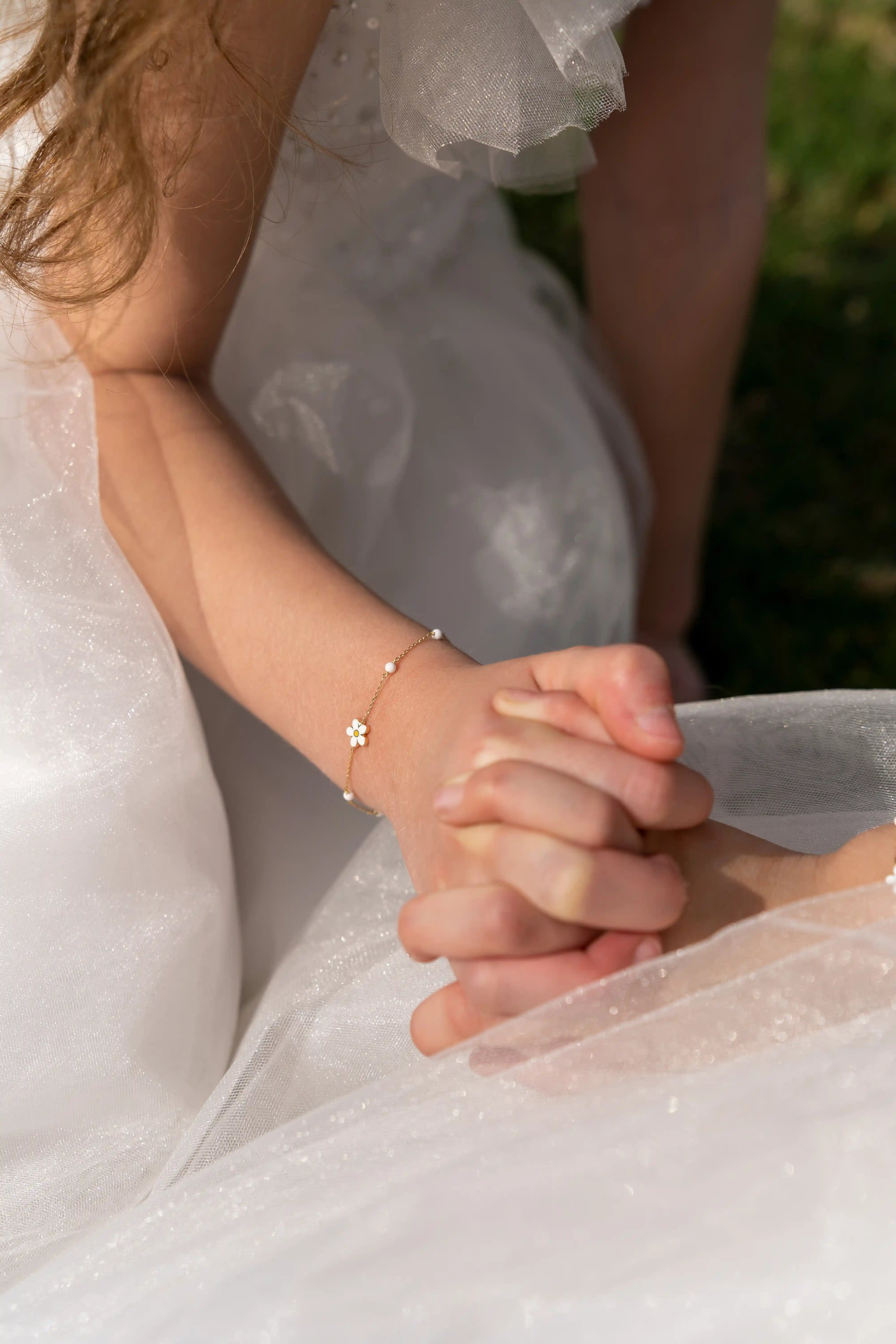 Daisy Enamel Grigri Bracelet - Kids