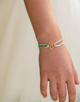 Solid Clover Bracelet - Kids
