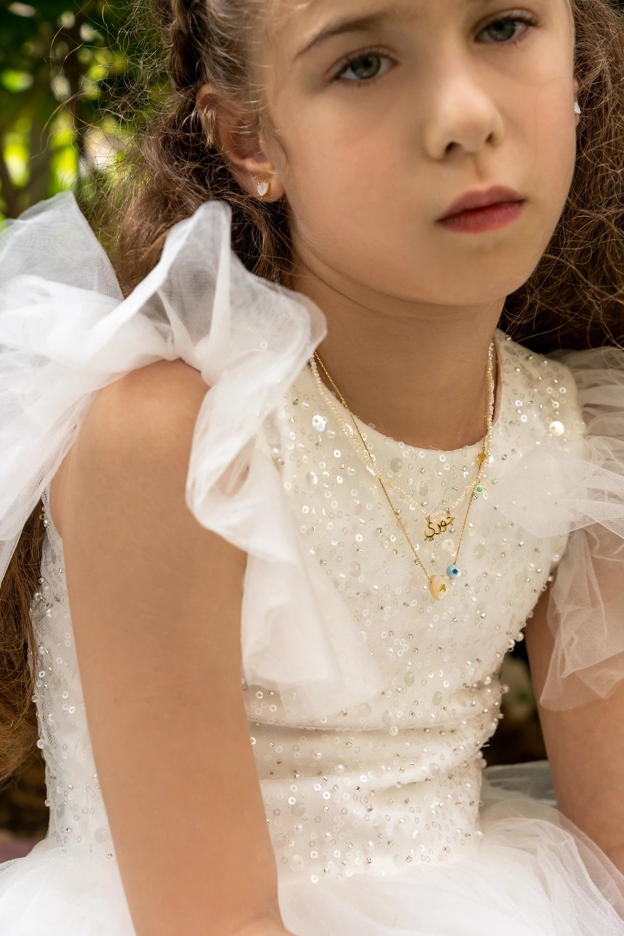 My 1 Star Name With My Lucky Charm Necklace - Kids