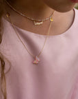 Lucky Butterfly Necklace- Kids