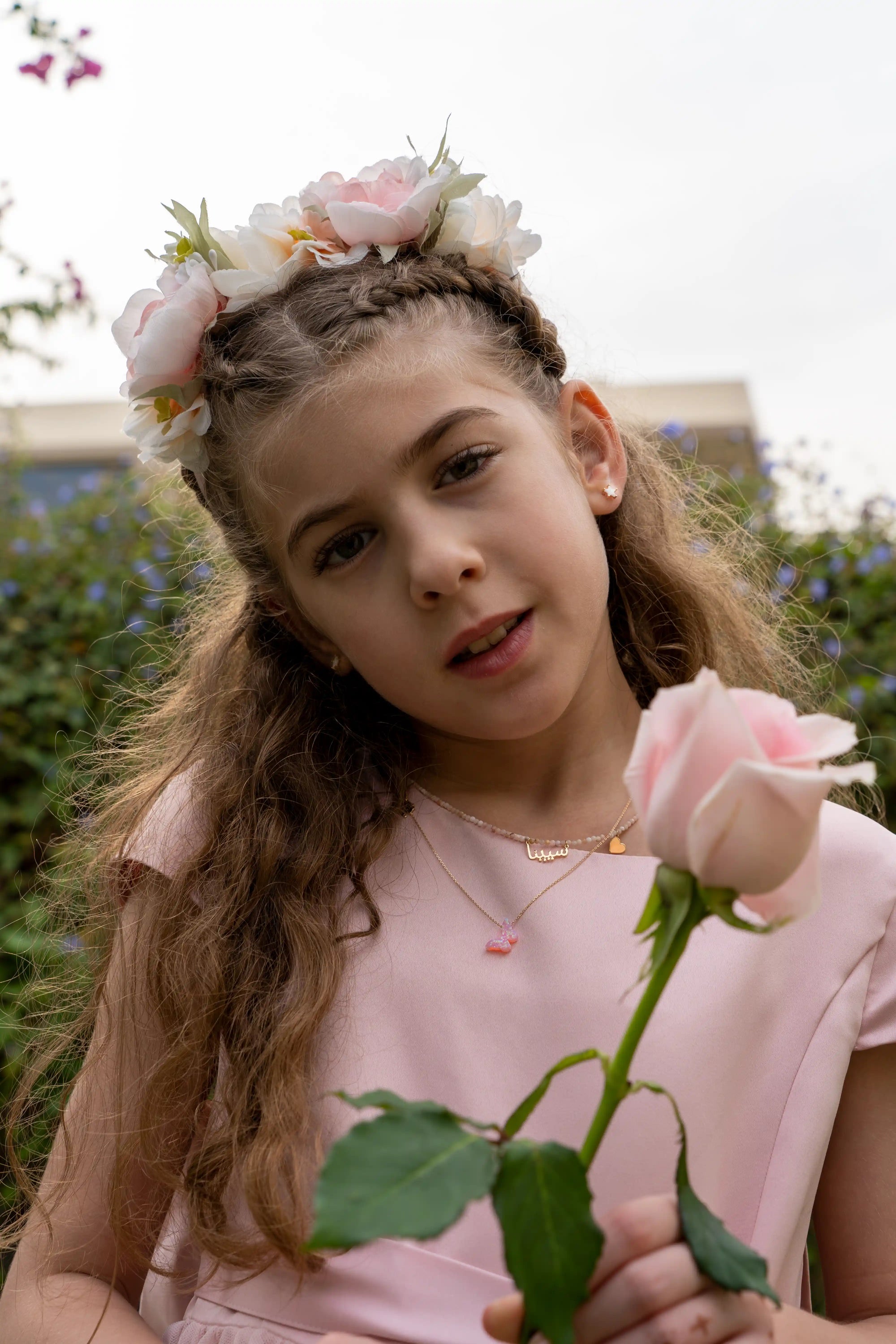 My 1 Star Name With My Lucky Charm Necklace - Kids