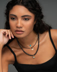 Sunset Pavé Diamonds Necklace