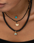 Sunset Pavé Diamonds Necklace